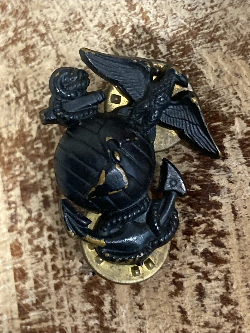 USMC Eagle Globe & Anchor Metal Pins Lot of 2